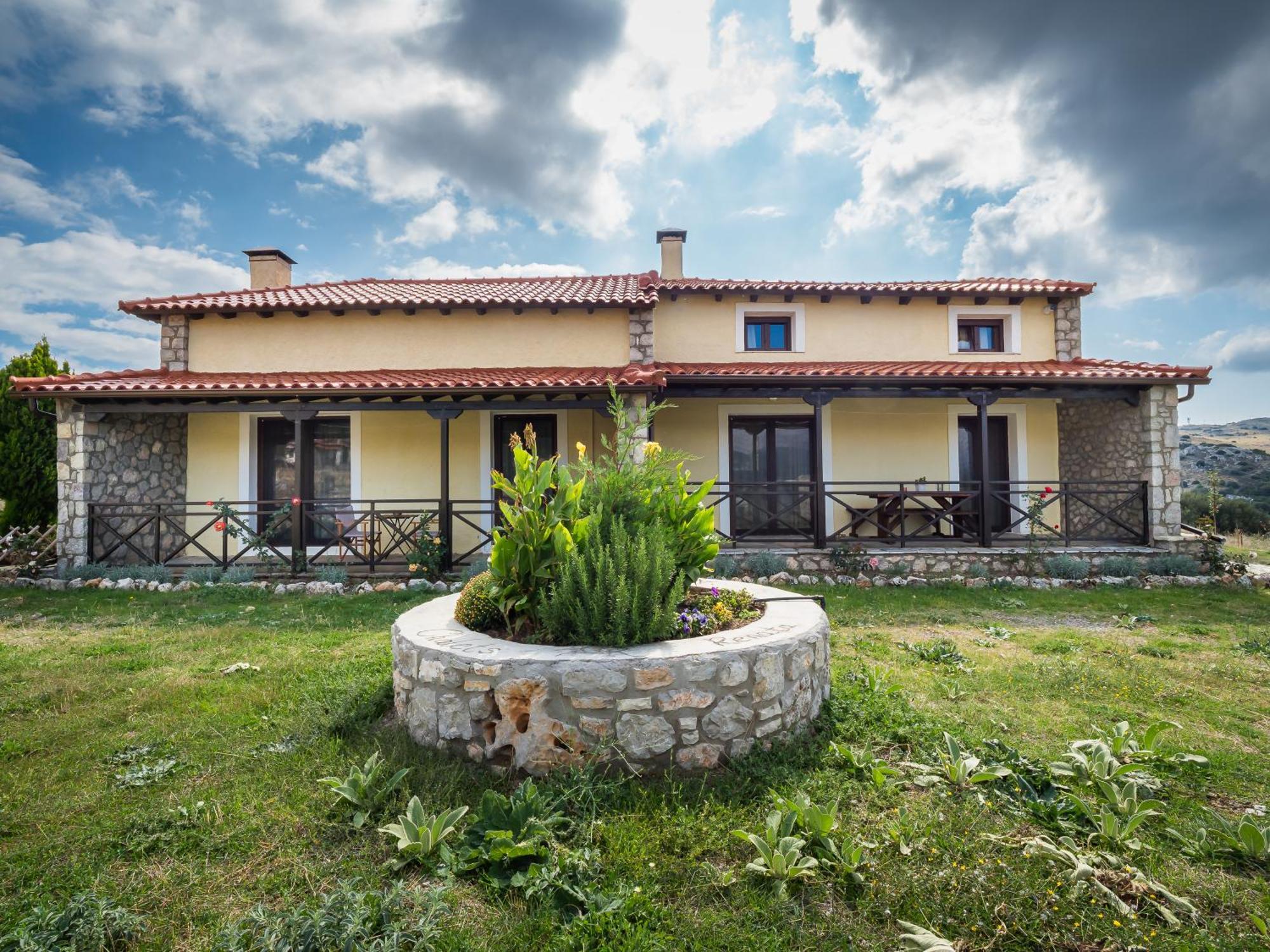 Chalet Renata 2 Livadi Arachovas Kalívia Exterior foto